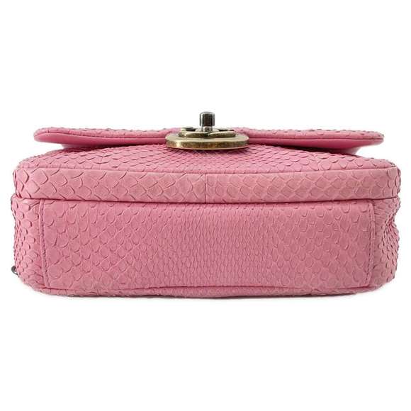 Chanel Python Shoulder Bag Pink - Picture 5 of 15